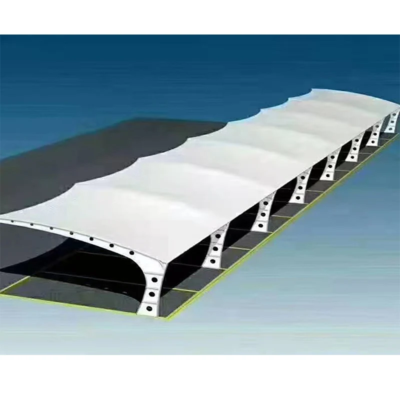 Wholesale Bestselling Membrane Structure Roofing Car Garage Tents Sunshade Carports Car Parking Sheds