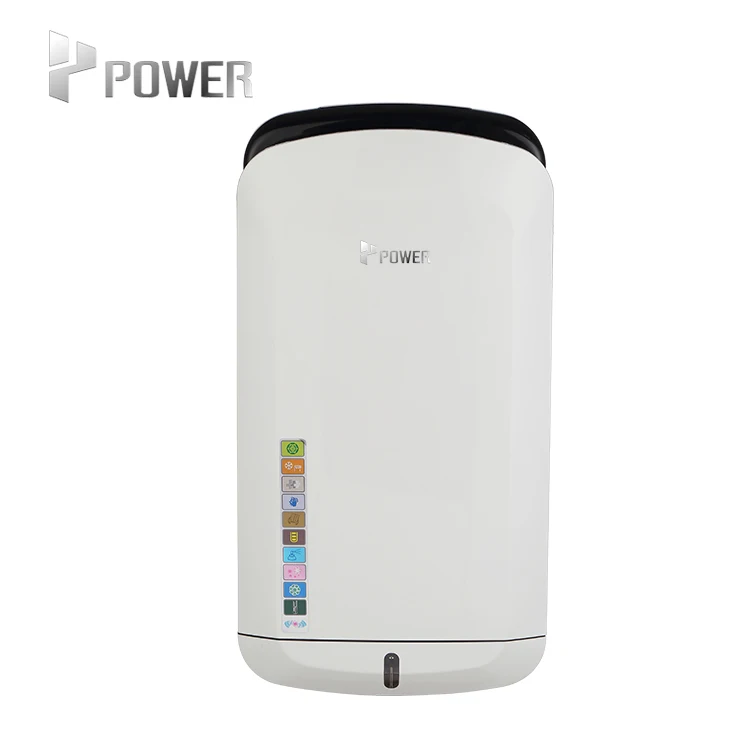 Высокоскоростная электрическая сушилка для рук умный аппарат сушки из АБС-пластика с щеточным двигателем HEPA фильтр аксессуары ванной