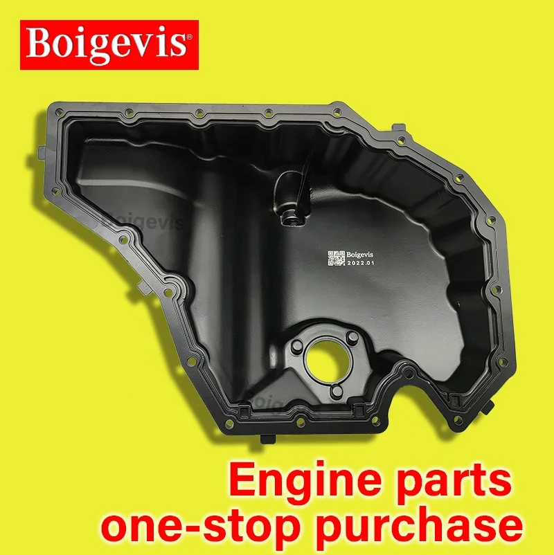 Fast delivery engine black aluminum Oil Pan other engine parts oil sump 06L103598AG 06L103598J for EA888 3 generation Audi A4 Q5