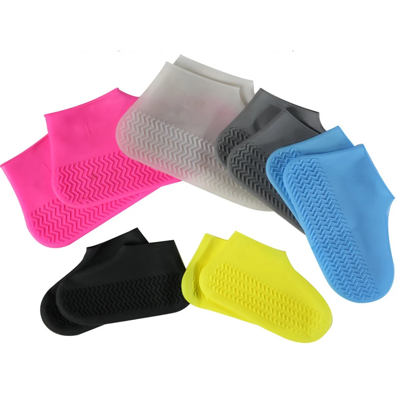 Top Sell Best Quality Unisex Reusable Shoes Protectors Waterproof Anti Slip Water Resistant Rain Silicone Shoes Covers