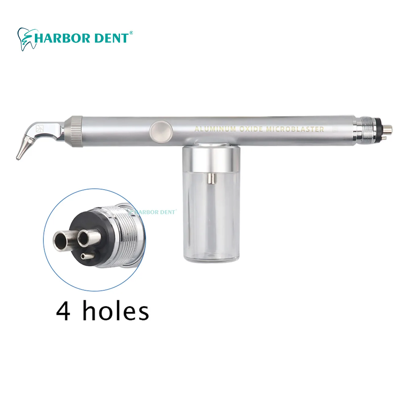 Dental Equipments Connect Pipe Nozzle 2/4 Holes Alumina Sandblasting Gun handpiece Polisher sandblaster