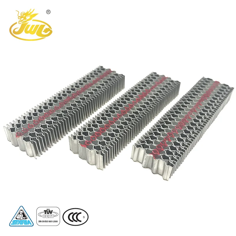 Industrial Product 25.4MM 15GA Zinc Plated CF Series Corrugated Nails