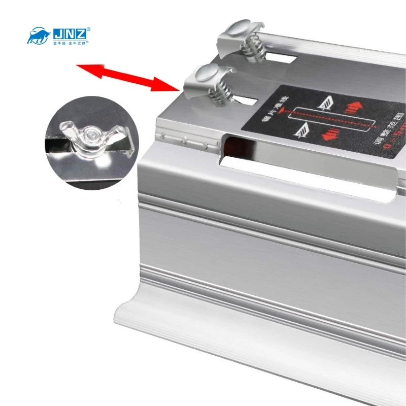 Aluminum Alloy Corner Construction Tool 45 Degree Tile Cutting Tool Chamfering Machine for Ceramic Marble Cutting Guide