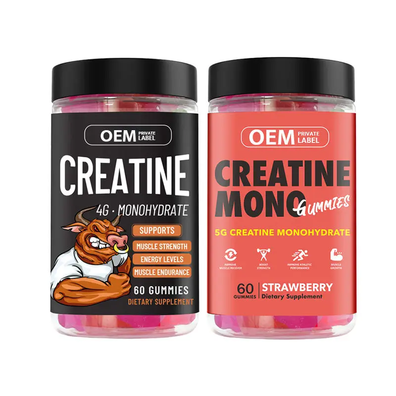 Creatine Pre-workout Pre Workout Supplement Creatine Monohydrate Betaine Anhydrous Vitamin B6 Alpha Gpc Complex Creatine Gummies