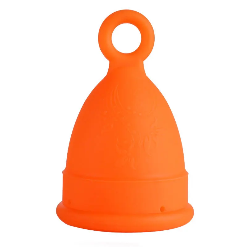 Free sample Private customized Silicone Menstrual Cup Colorful Reusable Period Cup