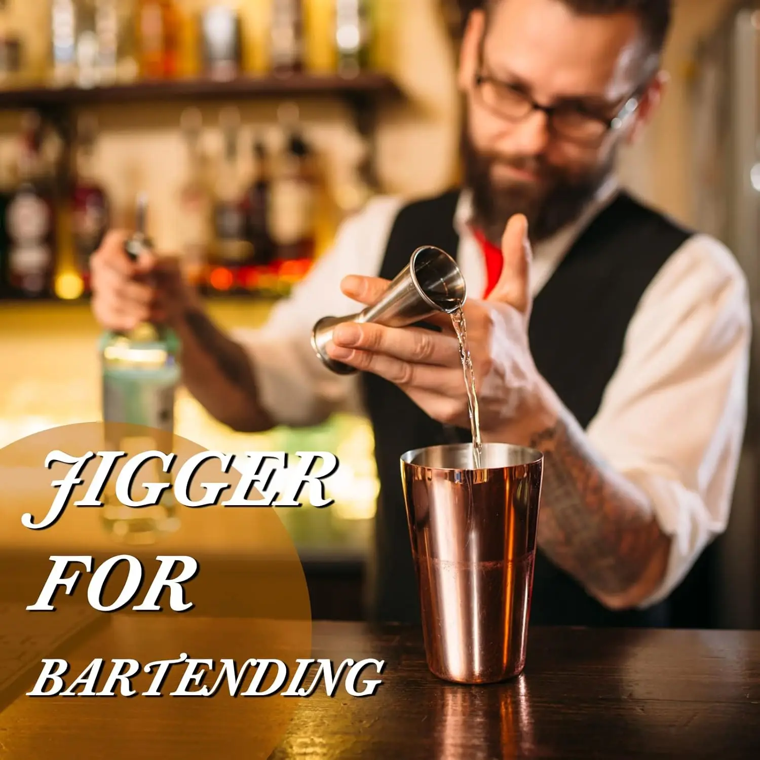 Jigger для барменов двойной коктейль японский джиггер 60/30 мл стопка из нержавеющей стали мерный стакан домашнего барного инструмента