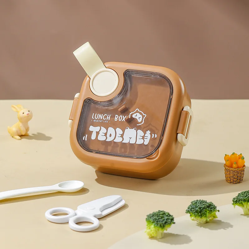 Homio Tedemei design Popular Design 316 Stainless Steel Lunch Box  For Adults Cutlery Set Baby Feeding Lunch Food Box Insulated