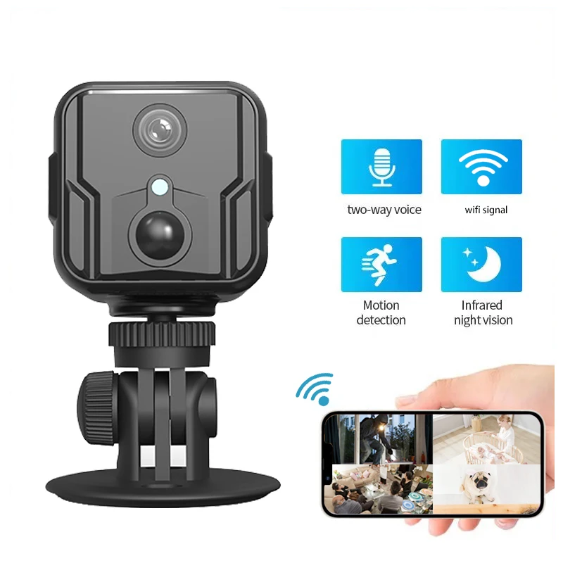 Wifi 1080p Wireless Cctv Security Ip Camera Outdoor Support 128 Memory Card Mini Camera