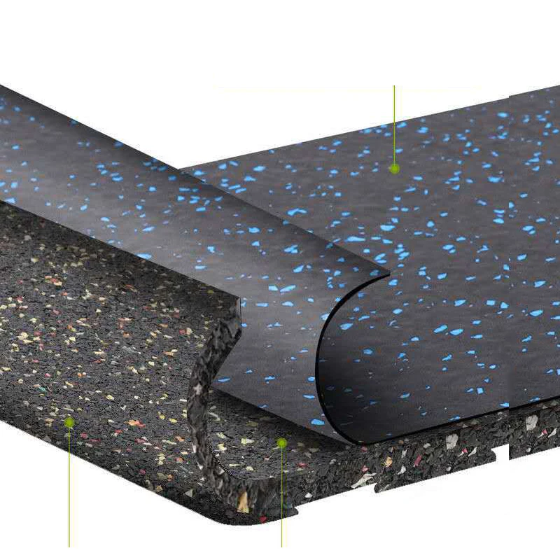 Gym Mat Equipment 20mm Used Rubber Gym Floor Tiles Rubber Gym Rubber Mats