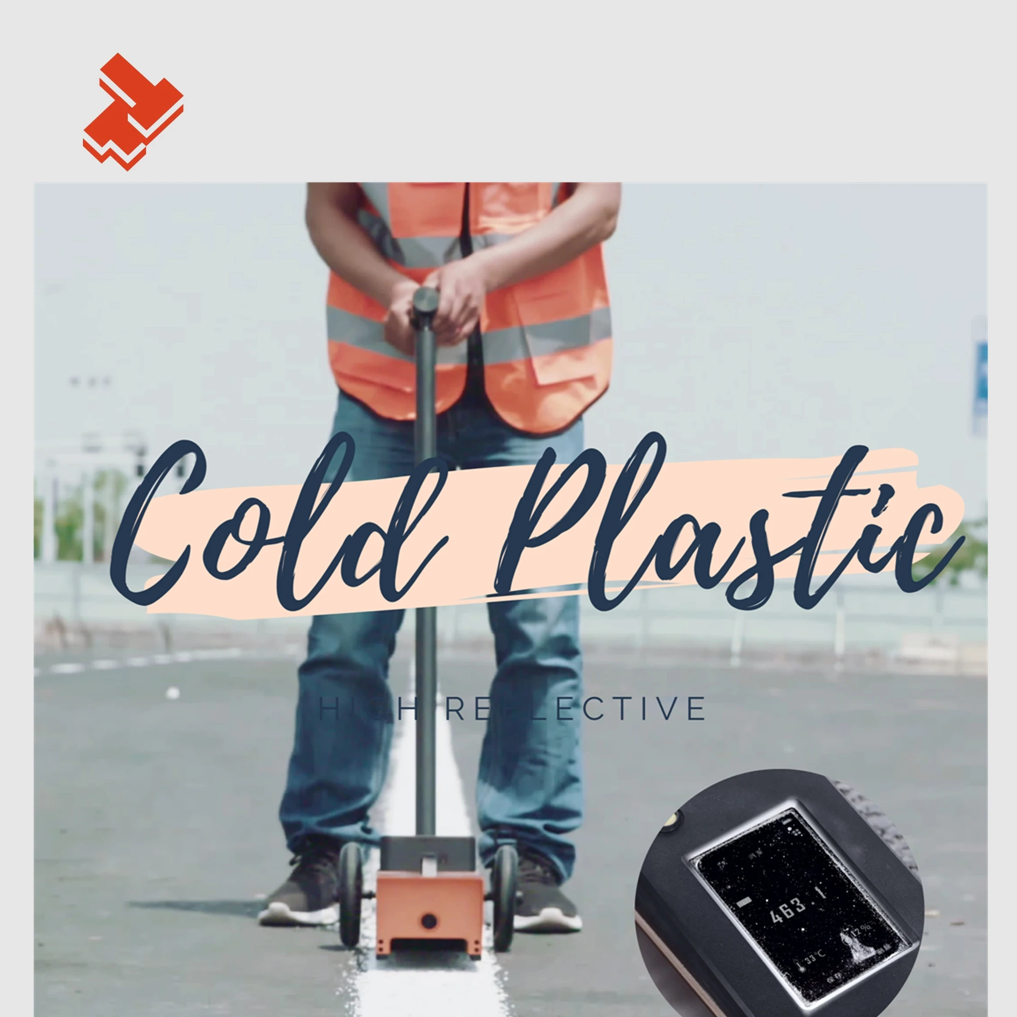 Environmental Cold Plastic Road Marking Paint/Two component paint MMA