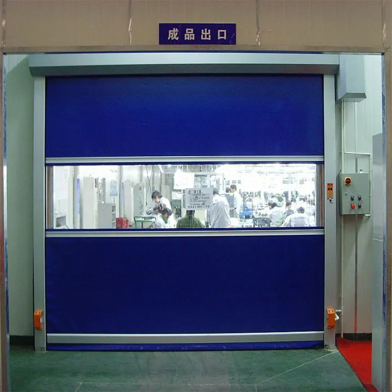 
China Supplier Factory Outlet Hot Selling Automatic OEM Plastic High Speed Door For industrial 