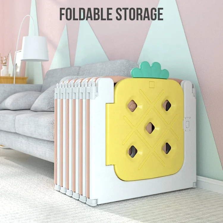 Baby Playpen Plastic Kids Play Fence Indoor Child Play Yard Fence Plastic Play Pen