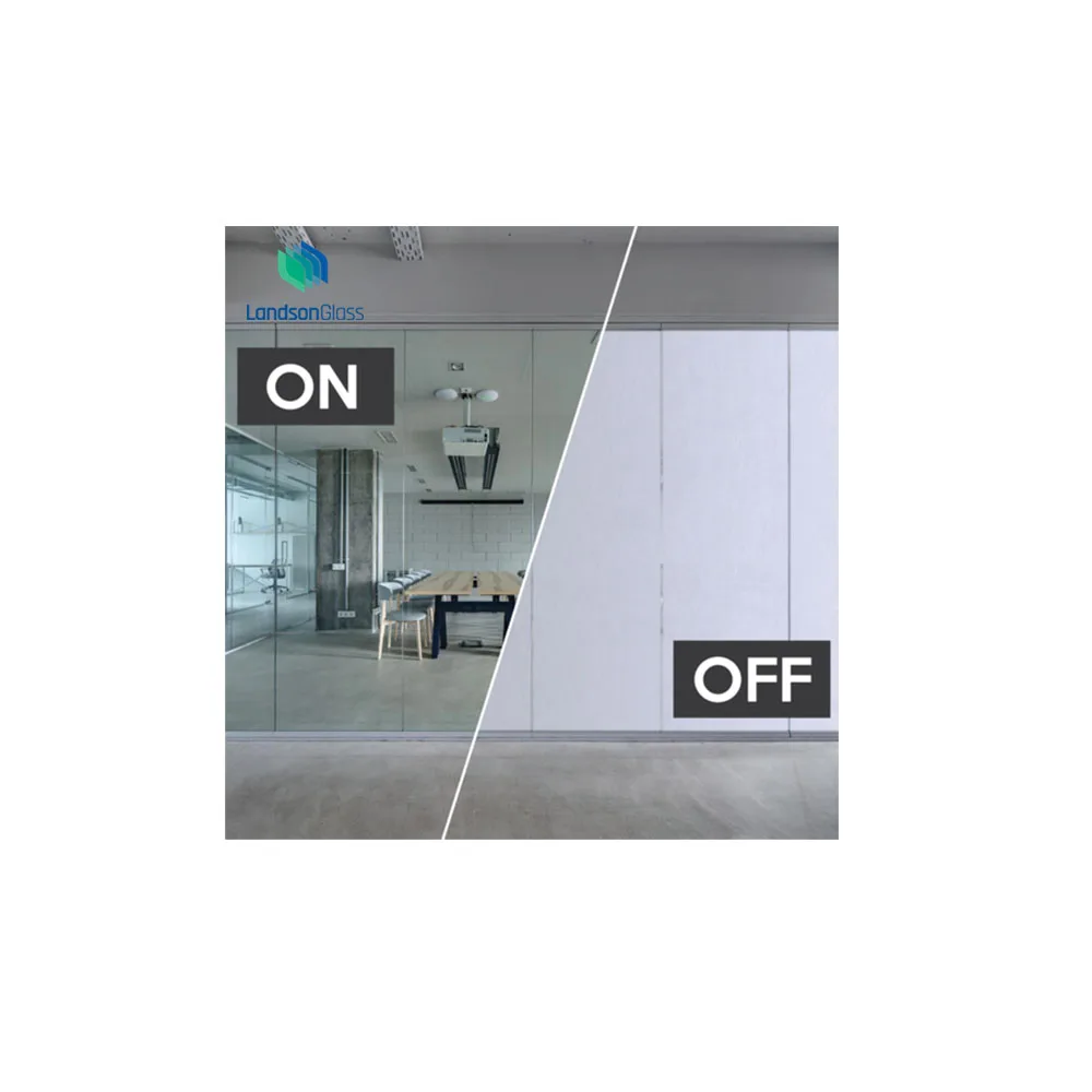 High quality privacy Glass Factory Electronic self-adhesive Intelligent PDLC Switchable Smart Film Electric Smart Safety Glass