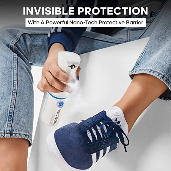 Hot selling Shoe Care Fabric Waterproof Continuous Spray All-purpose Anti Dust Athletic Shoes Water Repellent for Protection