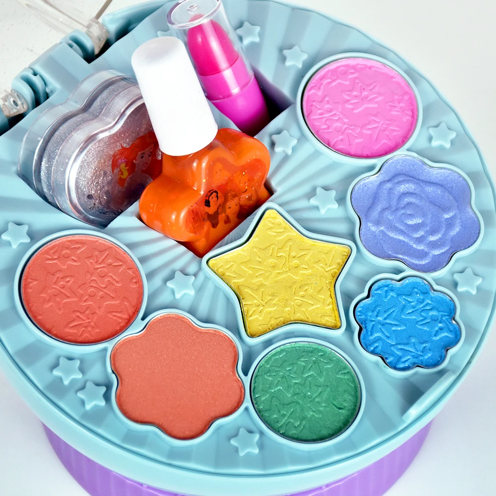 
AKIACO new design can rotate toys girls cosmetic kids makeup set 