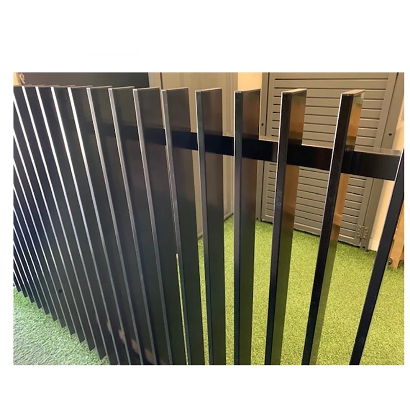 New Designed Aluminum New Zealand Architectural Blade 3d Fence Horizontal Fence Composite Cheap Fence Wall