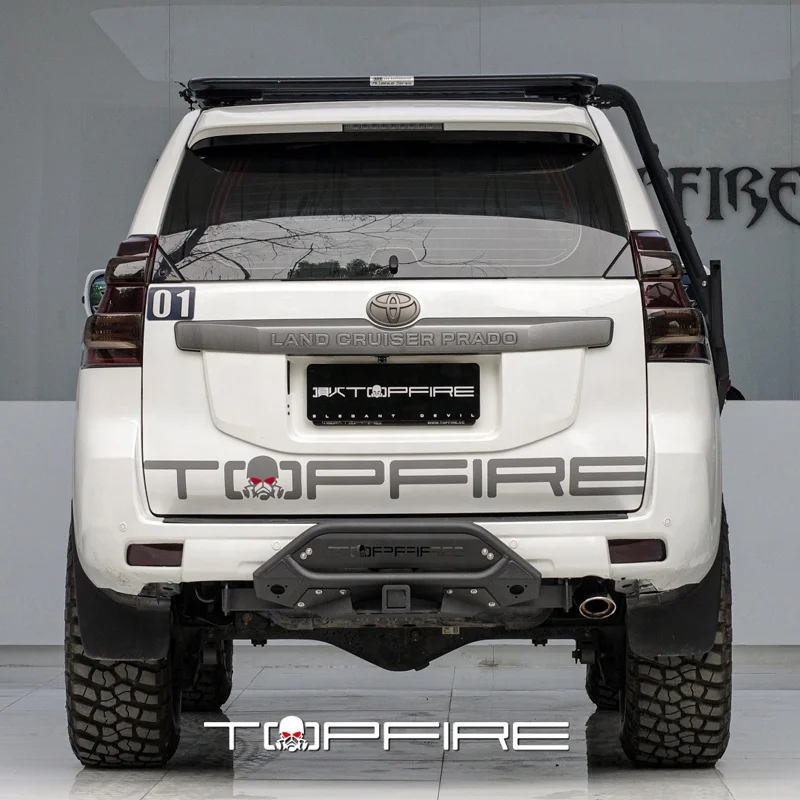 
Горячая продажа с порошковым покрытием стальной задний бампер для Toyota Prado LC150 