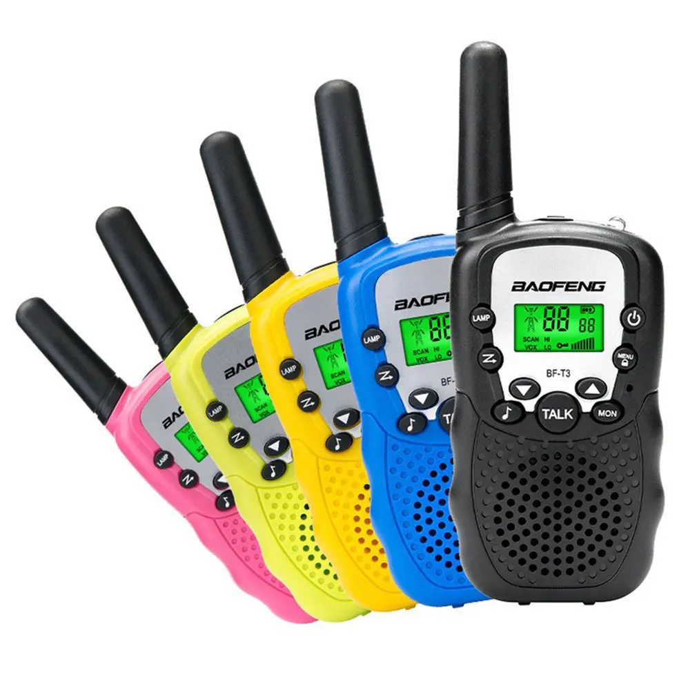Mini Radio HOT Selling Kids Walkie Talkies For Children Wireless Woki Toki kid gift 3 Km Long Range 2 Way Radio child