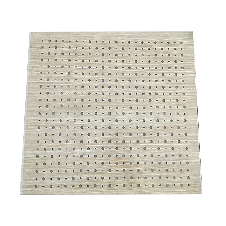 
Factory Sales Wholesale Perforated Acoustic Panel Square Gypsum Board Ceiling 