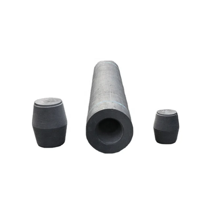 Графитовый Электрод EAF UHP400 UHP600 с соской, электрод с соской 4tpil для электродуговой печи