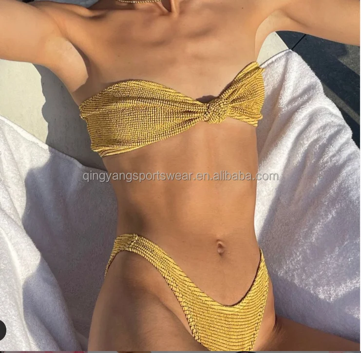 2022 Handmade Sexy Tiny Bikini Mini T-back Micro Swimwear Women G-string See Through bikini