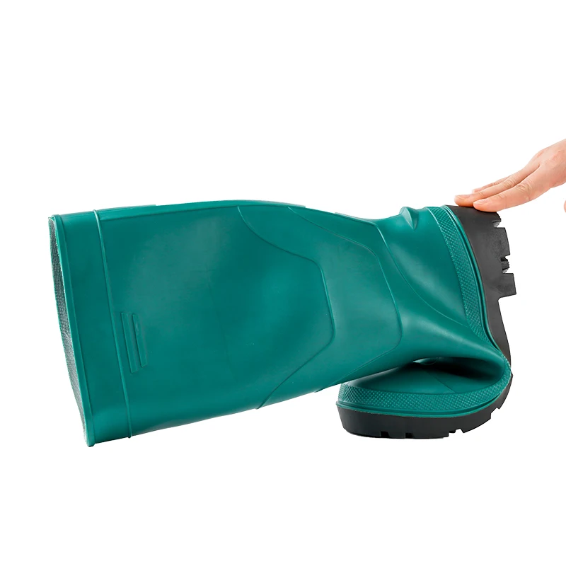 Advanced labor protection rain boots, brand new PVC material, acid, alkali, and oil resistant rain boots