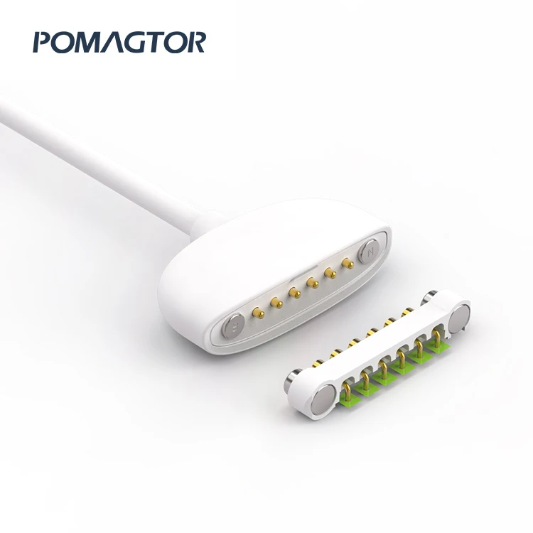 High Class 7 Pin Magnetic Charging Cable Connector  Samples Available
