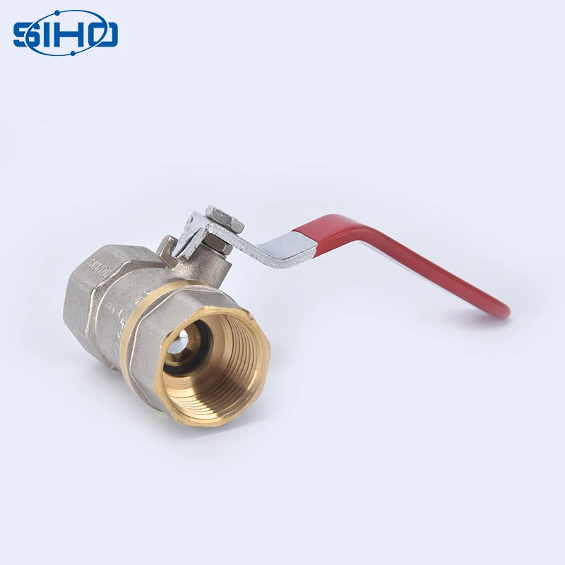 Ball Valve Factory Direct 3/4 Inch Thread Standard Water Normal Temperature Brass Color Manual General OEM Oil,water CN;ZHE SIHO