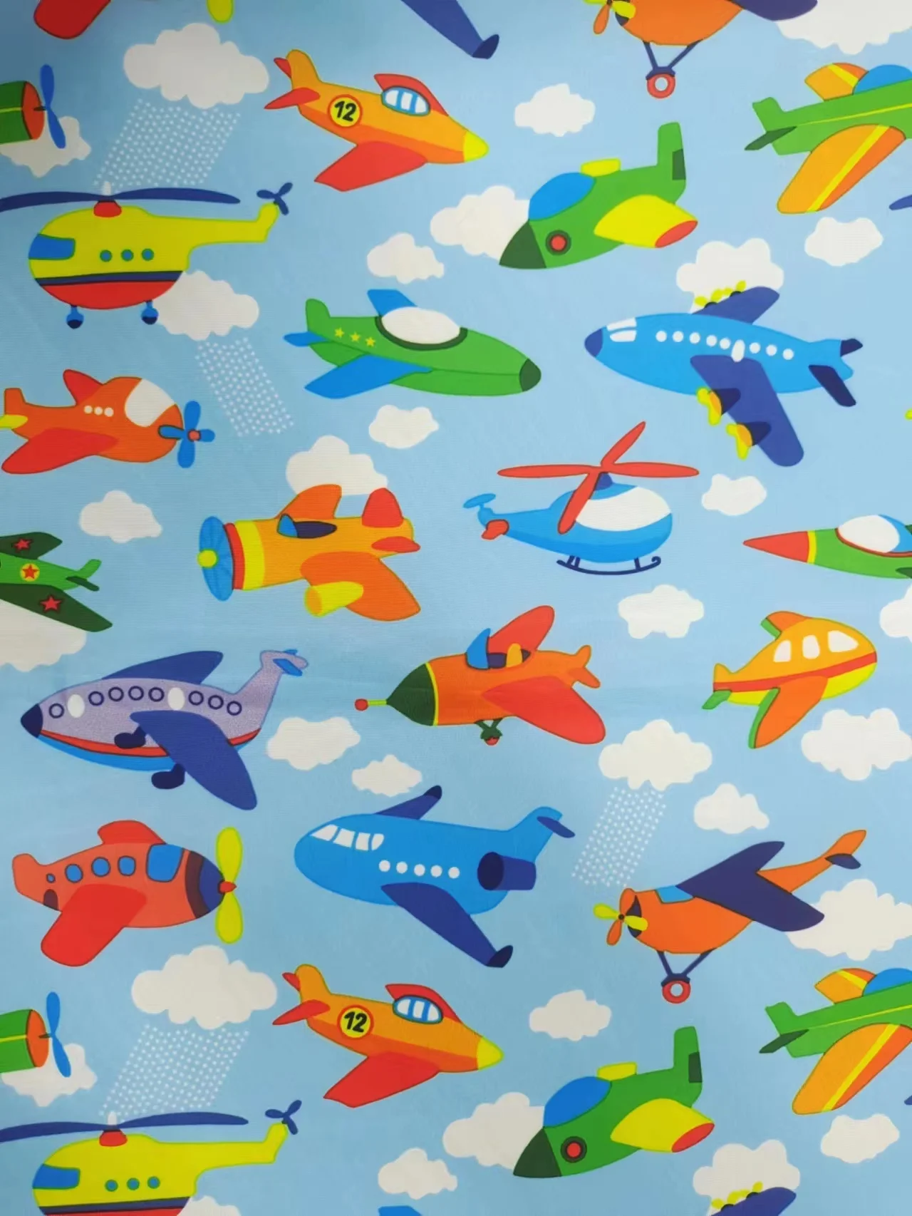 water repellent 420d custom print printing printed nylon ripstop oxford taffeta fabric