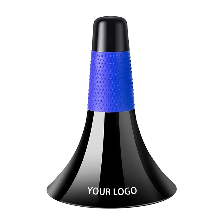 PVC soccer cones agility training road cone stadium marking basketball practice horn shaped logo bucket