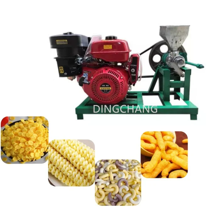 Industrial	making popcorn puffing machine	puffed rice extruder machine	kelloggs corn flakes breakfast cereal making