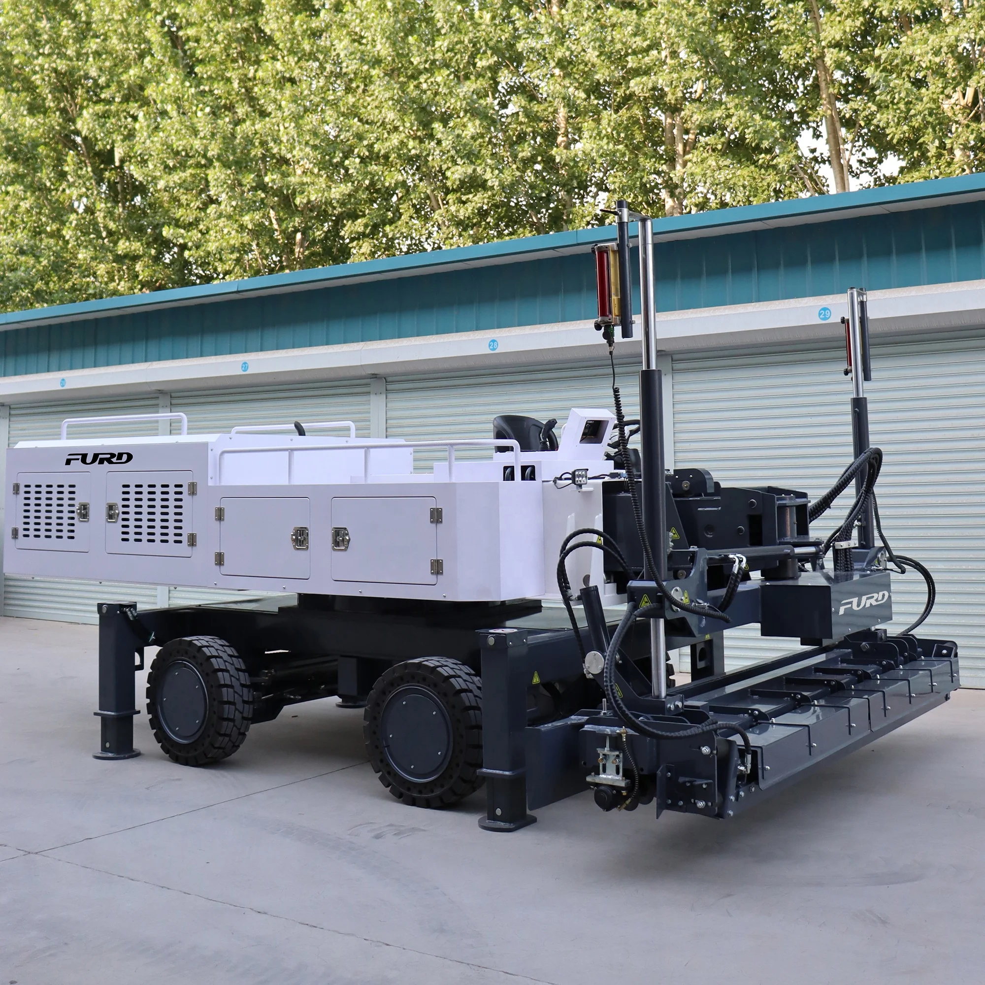 Vibratory Land Level Machine Road Construction Laser Leveling Machine