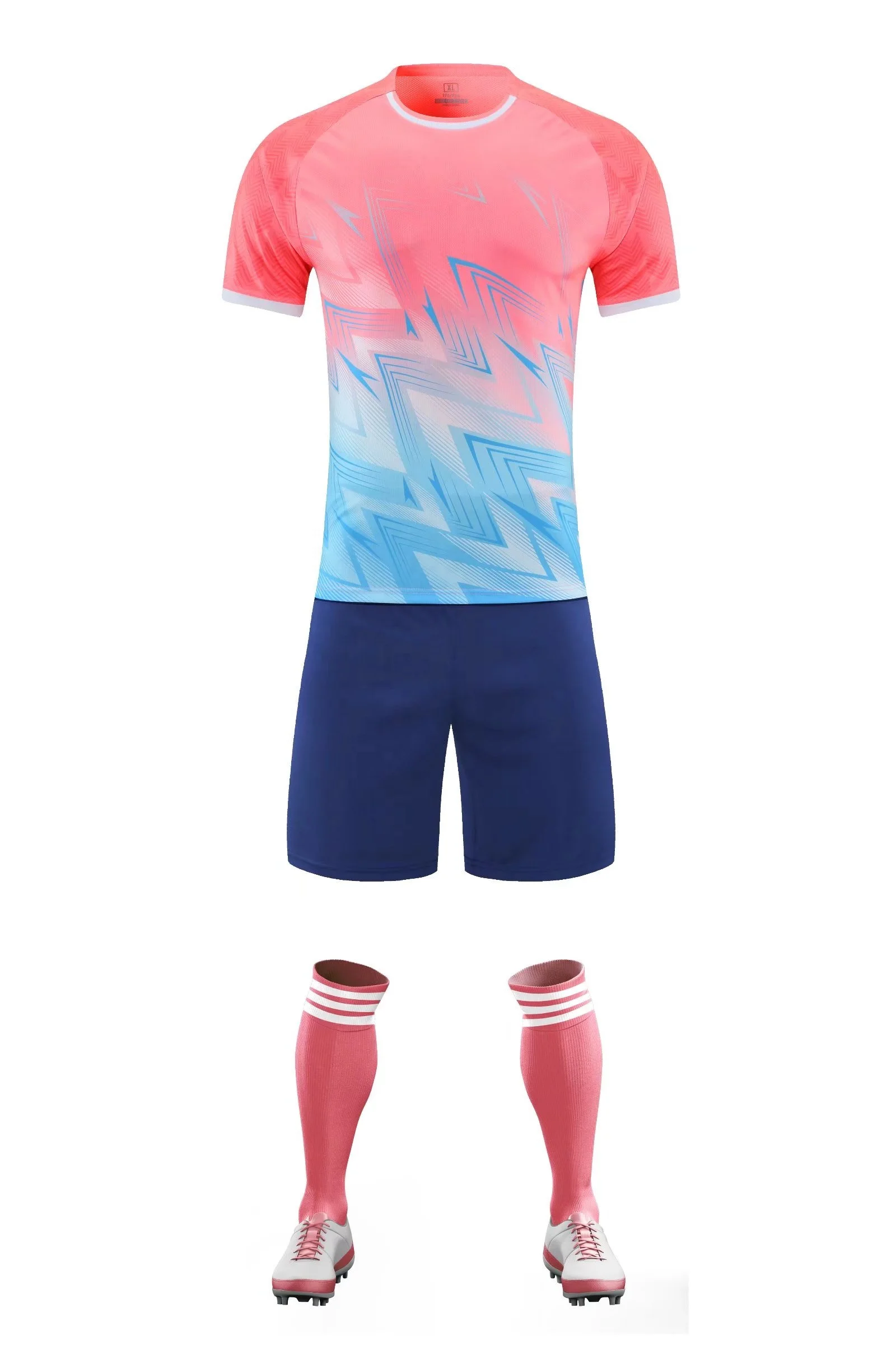 Factory wholesale 2024 OEM service wear soccer retro wholesale soccer jersey team uniforms football wear soccer set