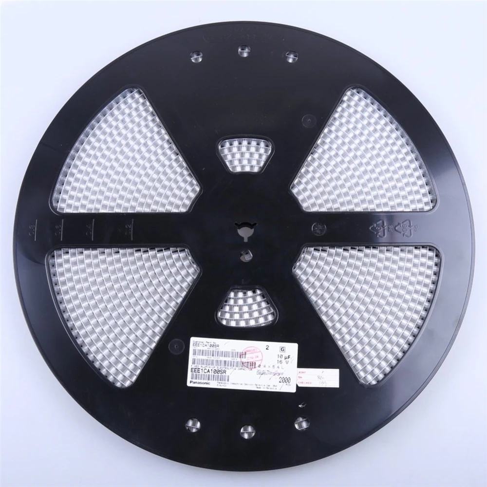 Hot Selling Cap SMD Aluminum Electrolytic Capacitor 10uF 16V 4*5.4mm EEE1CA100SR