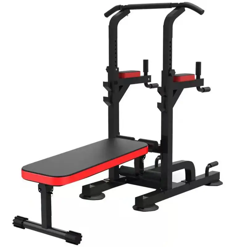 Gym fitness equipment  multi function Pull up Bar Dip Station Horizontal bar bench press Power Tower