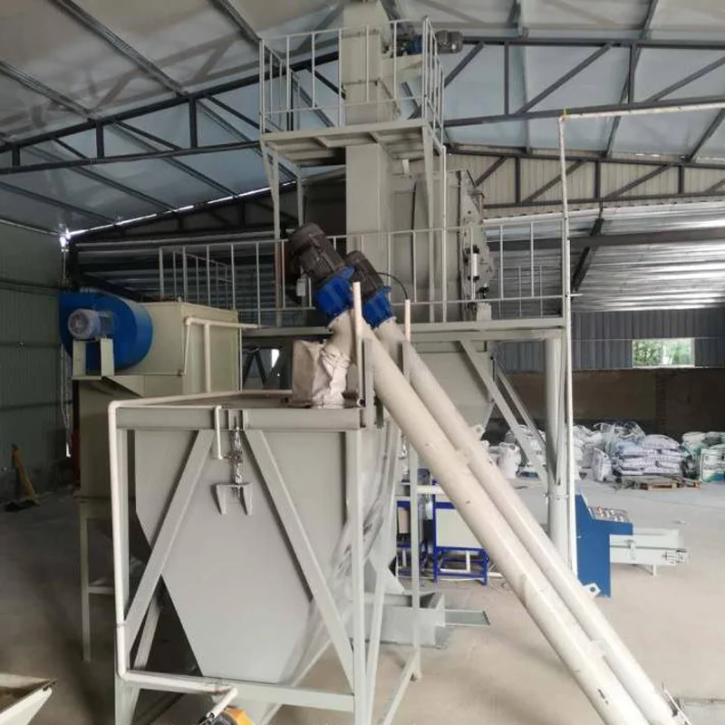 Pre-Mixed Floor Decoration Screeding Coat Semi-Automatic Dry Powder Mortar Production Line Suppliers