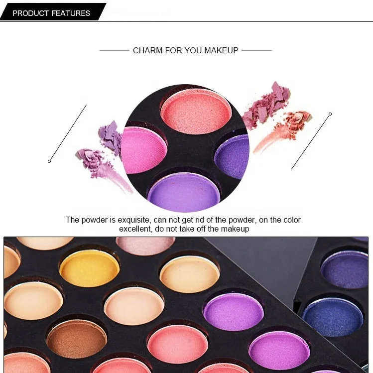 High Quality Makeup 120 Color Cosmetics Mekup Kit Professional Eyeshadow Palette make up