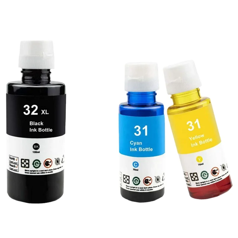Prospect 32XL 32 31 Compatible with color large-capacity bottled ink For HP Smart Tank 450 455 457 513 551 555 558 559 Printer