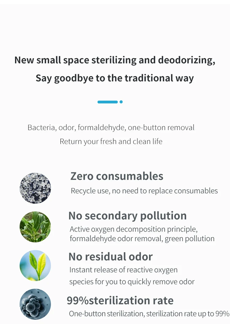 Озоновый плазменный очиститель воздуха для холодильника, модуль стерилизации воздуха, дезодорирующий генератор озона
