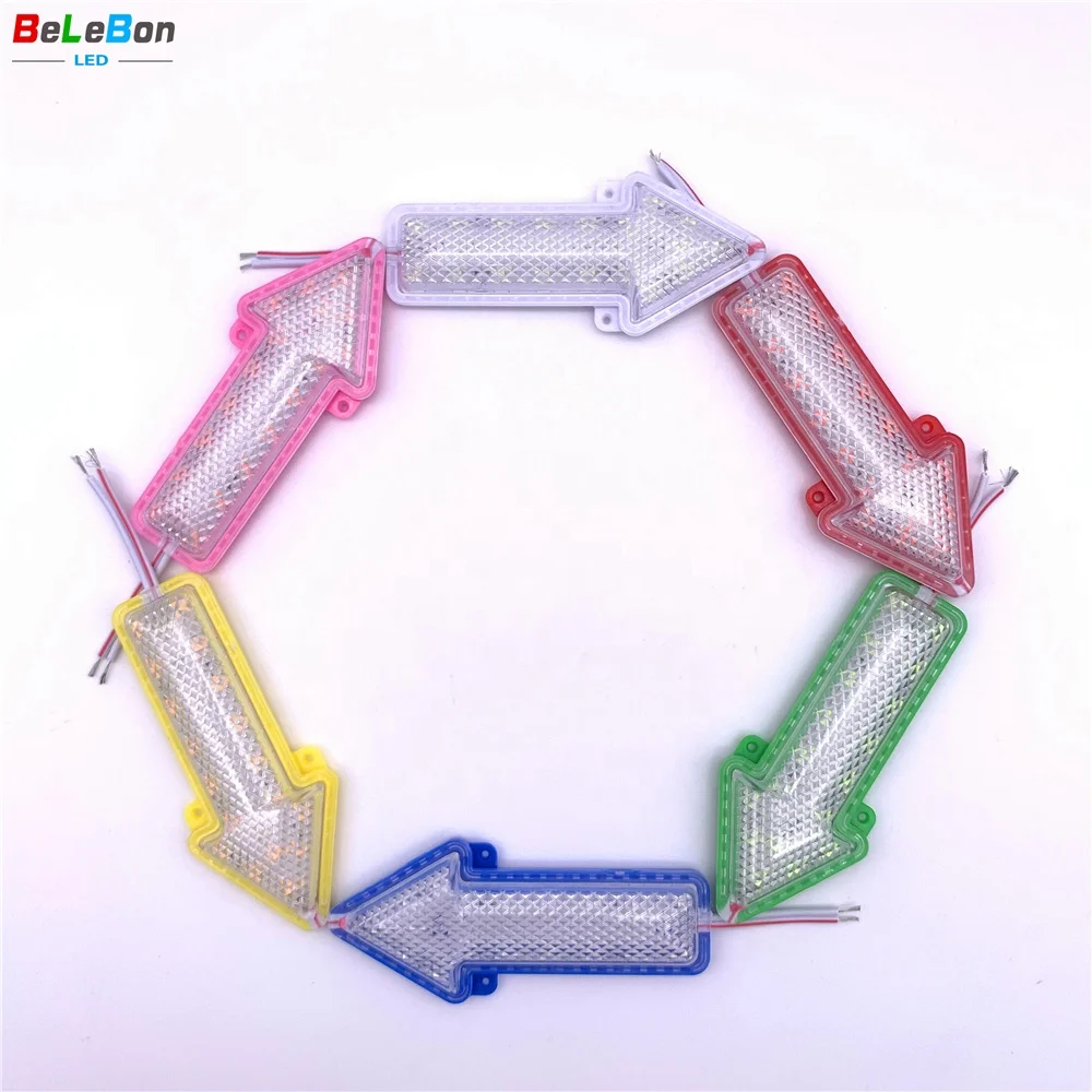 2021 new 12V 24V waterproof led turn signal arrow module lights auto led lorry side module marker light for truck trailer