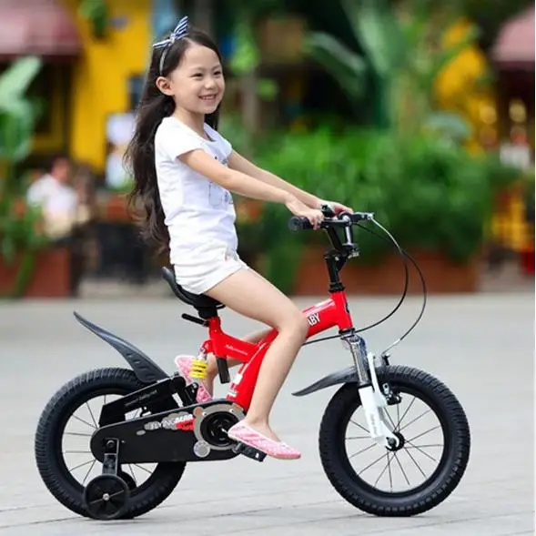 Double disc brake aluminum alloy girl cycle 5-9 Years Old Children Wholesale
