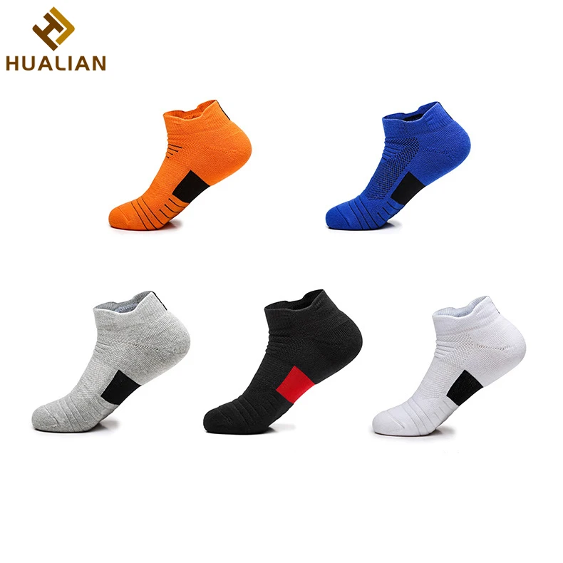 HUALIAN OEM custom logo breathable cycling running socks climbing summer travel sports socks