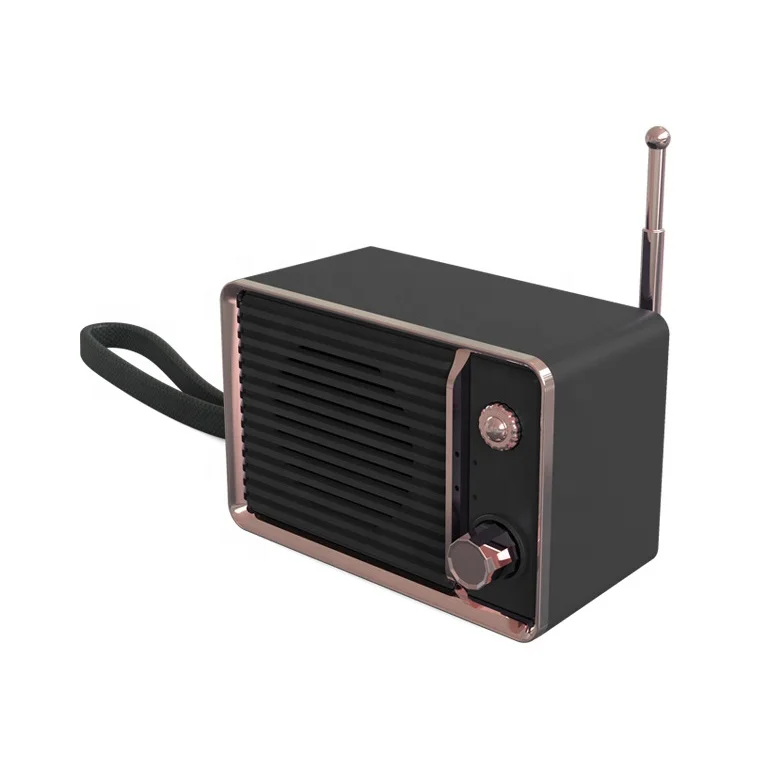Cheap portable nostalgic bluetooth audio active speaker