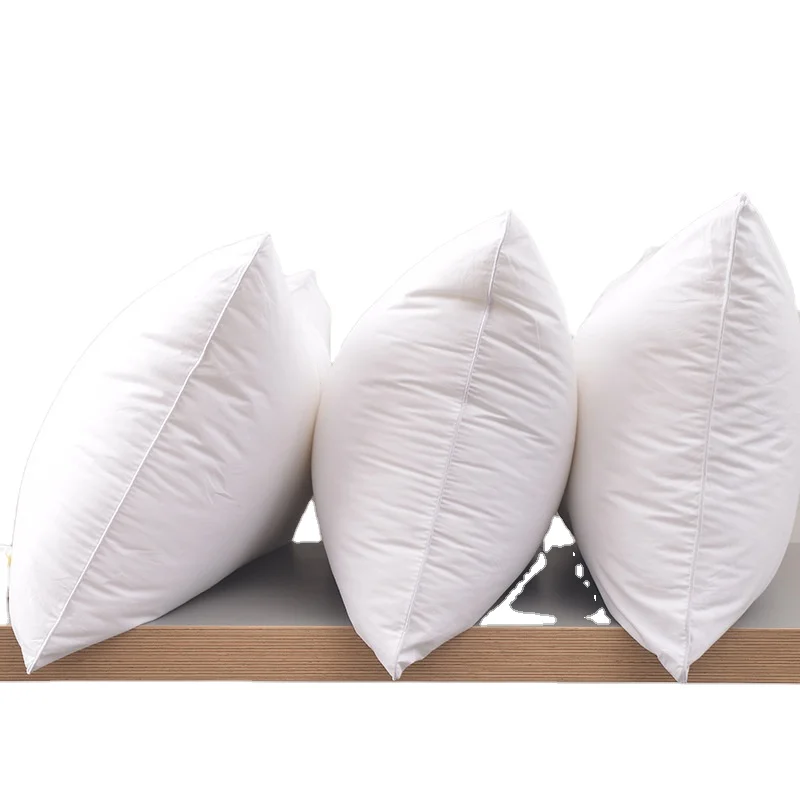 Bed Pillows 45*75 cm Firm Luxury Hotel White Cotton Pillow Case Down Alternative Filling Hotel Pillow for Sleep
