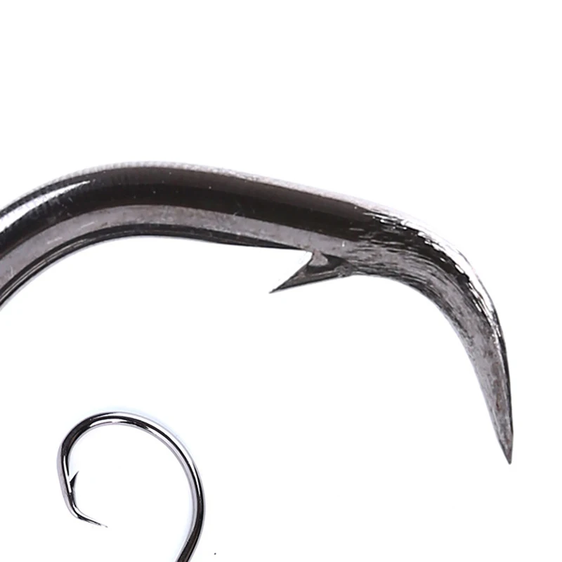 Mustad 100% оригинальная 4 3 сверхмощная технология MicroSharp рыболовный крючок Демон-круг 4/0-14/0 # 39950NP-BN