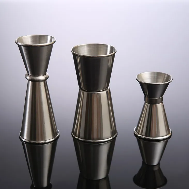 Customized Logo Stainless Steel Double Head Bar Measures Jigger