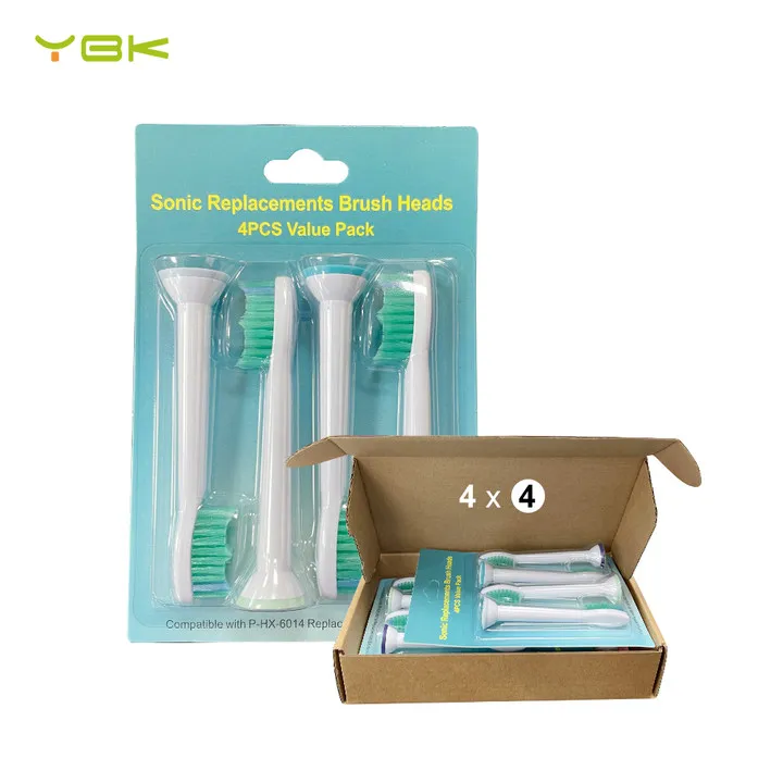 16 pcs  Sonic electric toothbrush heads 16Pack brush replacement  HX6014 oral care health dental gift