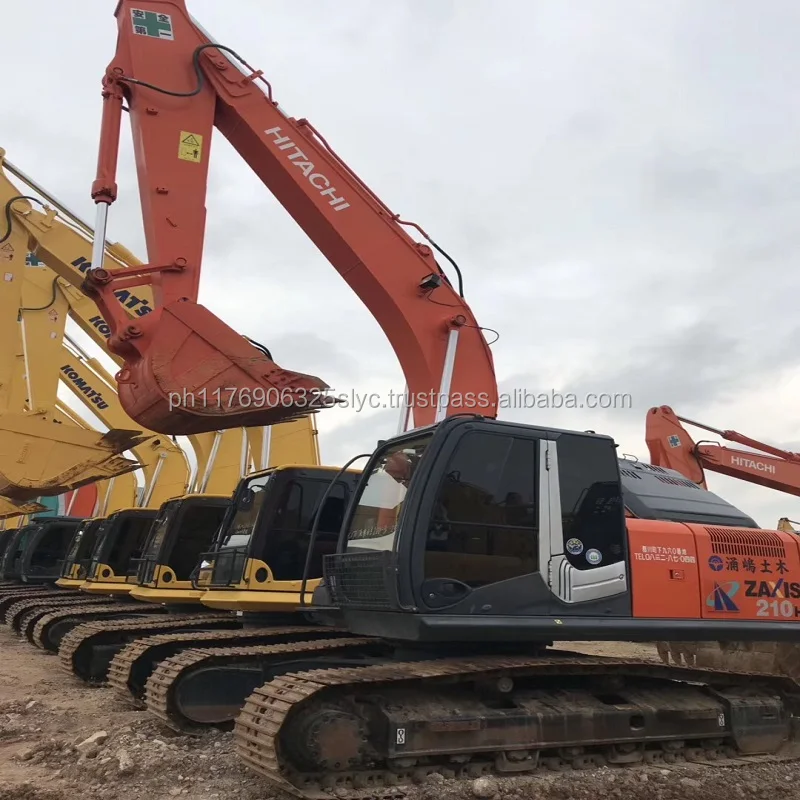 Low price hydraulic crawler excavator hitachi ZX210 from Japan in stock for hot sale
