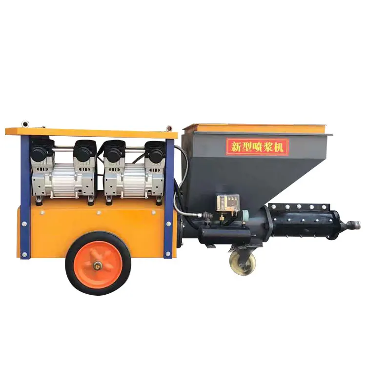 Cement Spray Machine Mortar Concrete Stucco Plaster Cement Mortar Spray