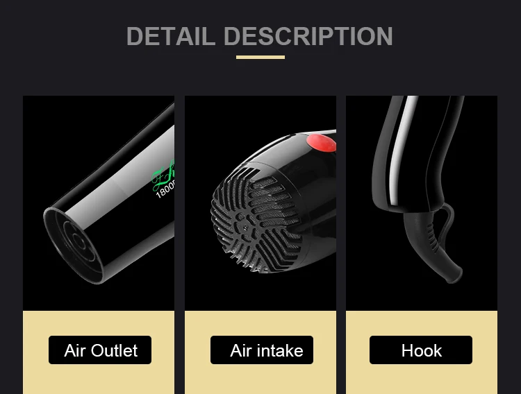 
Salon Professional Diffuser Custom logo Blow Hot And Cold Wholesale Hair Dryer 
